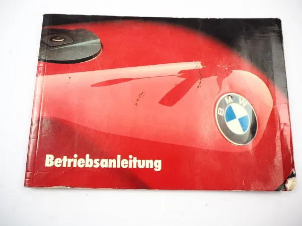 BMW K100 Motorrad Betriebsanleitung Bedienungsanleitung 1983