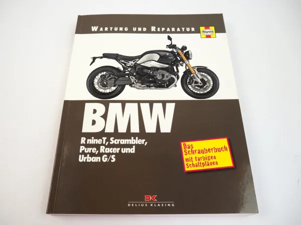 BMW R nineT Scrambler Pure Racer Urban G S Reparaturanleitung Schrauberbuch