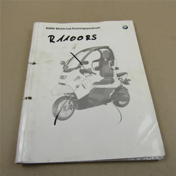 BMW R1100 RS Training Schulungshandbuch 1992 Servicedaten Werkstatthandbuch