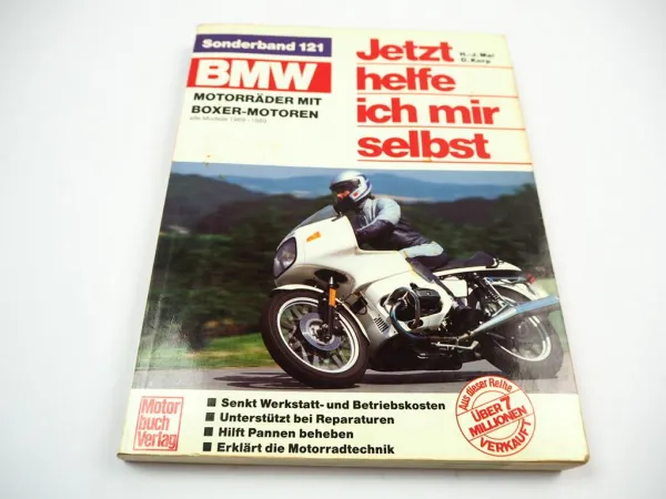 BMW R45 65 R50/5 - 75/5 R60/6 - R90S R80 R100 Boxer Reparaturanleitung 1969-1989