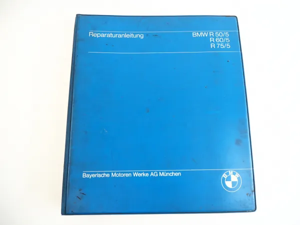 BMW R50 R60 R75 5 Motorrad Reparaturanleitung Werkstatthandbuch 1969
