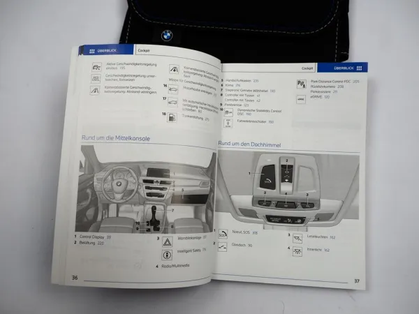 BMW X1 Plug in Hybrid F48 Betriebsanleitung Bedienungsanleitung 2022 Bordmappe