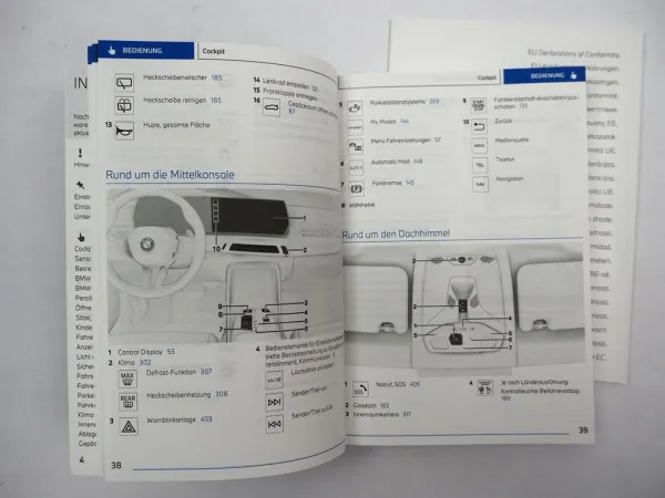 BMW X1 U11 Betriebsanleitung Bedienungsanleitung 10/2023 Bordmappe