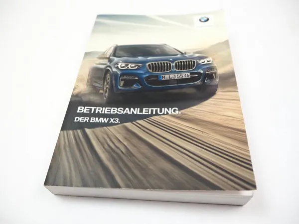 BMW X3 G01 M40i 40d sDrive xDrive Betriebsanleitung Bedienungsanleitung 10 / 2020