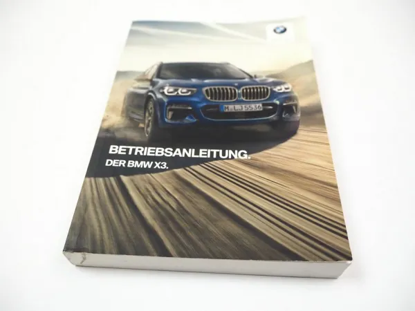 BMW X3 G01 M40i 40d sDrive xDrive Betriebsanleitung Bedienungsanleitung 2 / 2021