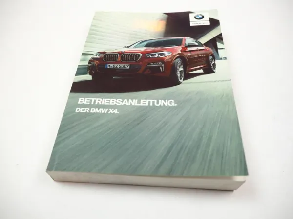 BMW X4 G02 M40i 40d xDrive 20 30i Betriebsanleitung Bedienungsanleitung 2 / 2021