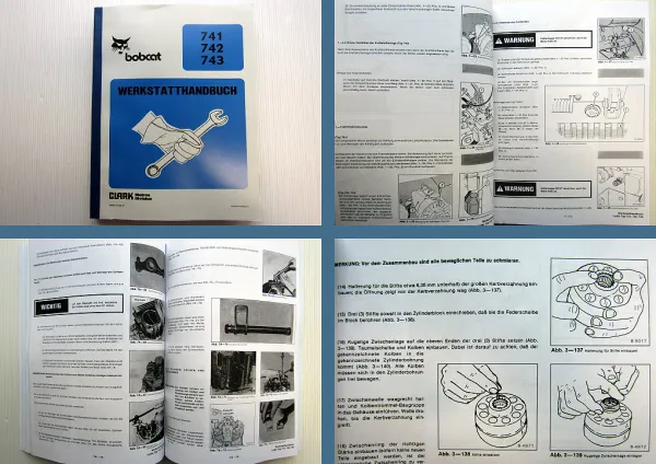 Bobcat 741 742 743 Werkstatthandbuch