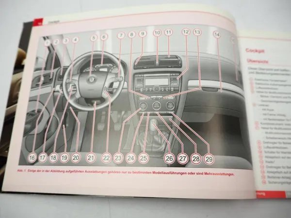 Bordbuch Skoda Octavia 2 1Z Betriebsanleitung 10/2004 Bedienungsanleitung