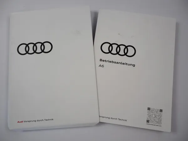 Bordmappe Audi A6 C9 Limousine Avant Betriebsanleitung Bedienung 6/2025 Deutsch
