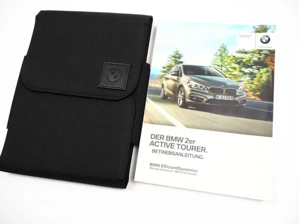 Bordmappe BMW 2er Active Tourer F45 Betriebsanleitung Bedienungsanleitung 2/2015
