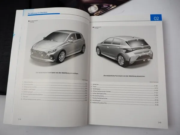 Bordmappe Hyundai Bayon Betriebsanleitung 2023 Bedienungsanleitung