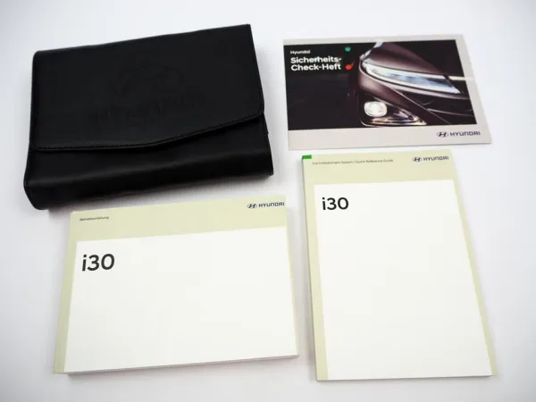 Bordmappe Hyundai i30 Betriebsanleitung 2022 Bedienungsanleitung Deutsch