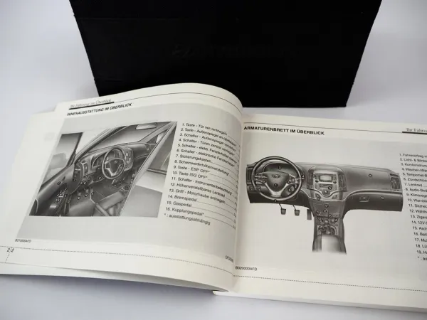 Bordmappe Hyundai i30 i30cw Betriebsanleitung 2010 Bedienungsanleitung Deutsch