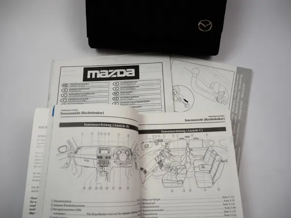 Bordmappe Mazda CX-5 KE Betriebsanleitung ab 2011 Handbuch Bordbuch Deutsch