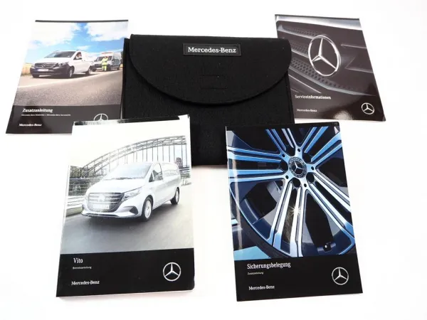 Bordmappe Mercedes Benz Vito Bus W447 Betriebsanleitung Bedienungsanleitung 2025