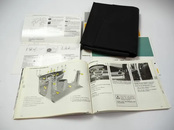 Bordmappe Renault Grand Scenic JZ1V Betriebsanleitung Bedienungsanleitung 2009