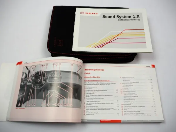 Bordmappe Seat Ibiza 6J Betriebsanleitung Handbuch Bordbuch Deutsch 5/2013