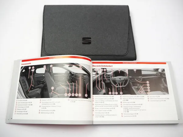Bordmappe Seat Leon 5D Sportstourer Betriebsanleitung 11/2025 Bedienungsanleitung