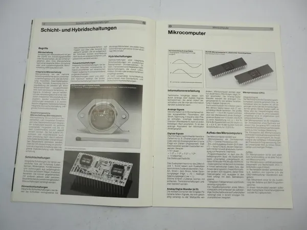 Bosch Elektronik und Mikrocomputer Schulungshandbuch 1987