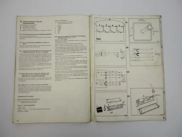 Bosch Kompakt Motortester MOT 002.01 Bedienungsanleitung Operating Instructions