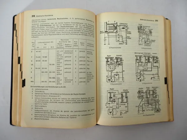 Bosch Kraftfahrtechnisches Taschenbuch 1961 Fachbuch KFZ Technik Elektrik
