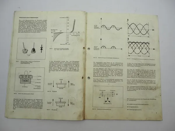 Bosch Technische Unterrichtung Drehstromgeneratoren für Kraftfahrzeuge 1970