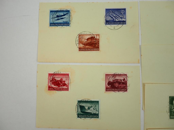 Briefmarken Deutsches Reich gestempelt 7833