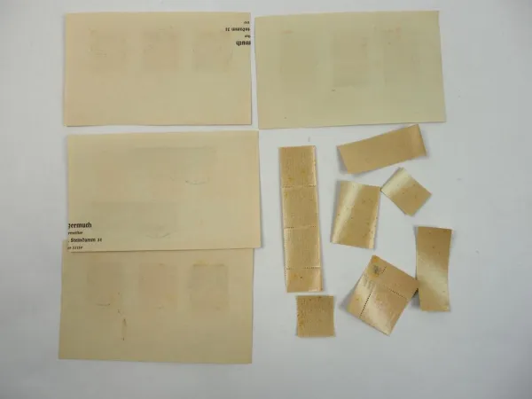 Briefmarken Sachsen Bodenreform teils gestempelt und postfrisch