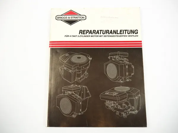 Briggs & Stratton 2 Zylinder Motoren Reparaturanleitung Werkstatthandbuch 1994