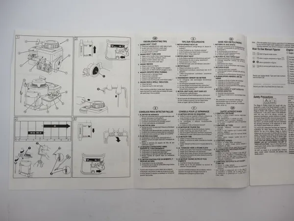 Briggs & Stratton 9B900 9C900 9D900 98900 10A900 10B900 10C900 Betriebsanleitung