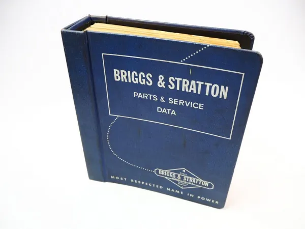 Briggs & Stratton Motor Reparatur Werkstatthandbuch Ersatzteilliste 1970er Jahre