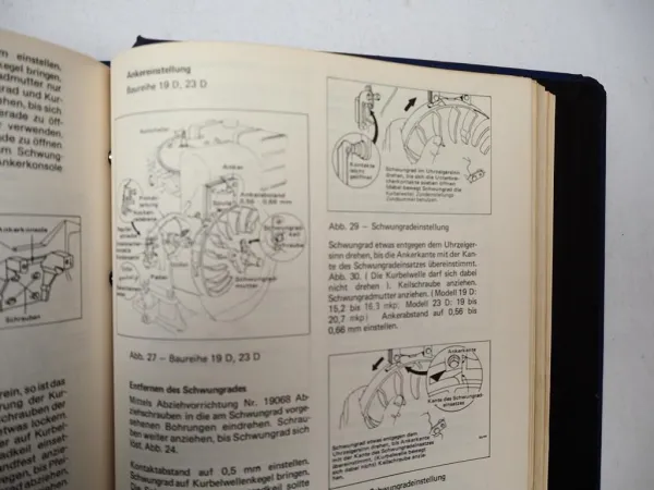 Briggs & Stratton Motor Reparatur Werkstatthandbuch Ersatzteilliste 1970er Jahre