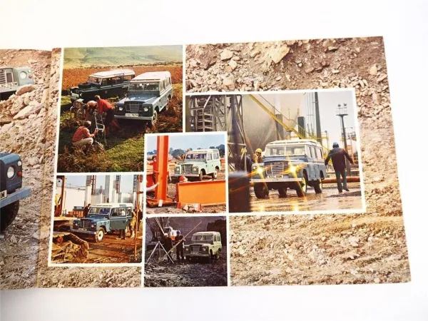 British Leyland Land Rover Serie III 88 109 Station Wagon Prospekt Brochure 1974