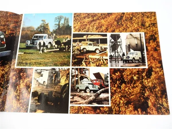 British Leyland Land Rover Serie III 88 Wheelbase Regular Prospekt Brochure 1974