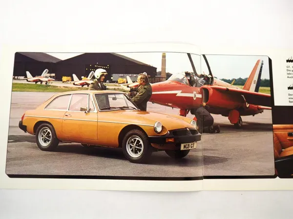 British Leyland MG MGB GT Sportwagen Roadster Prospekt 1970er Jahre