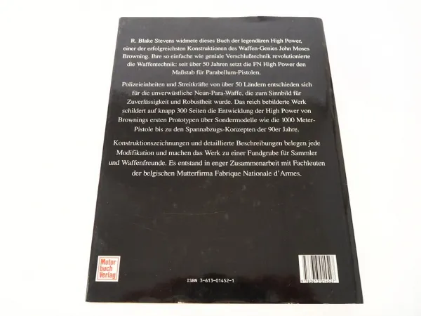 Browning High Power - Geschichte der Automatikpistole R. Blake Stevens 1992
