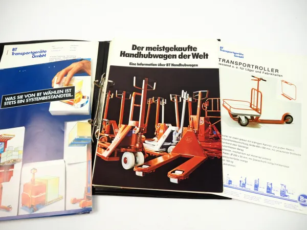 BT L SV PPT RSS LSF Gabelstapler Hubwagen Produktmappe Prospekte