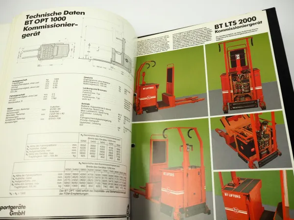 BT L SV PPT RSS LSF Gabelstapler Hubwagen Produktmappe Prospekte