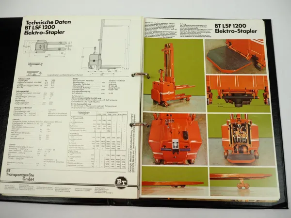 BT L SV PPT RSS LSF Gabelstapler Hubwagen Produktmappe Prospekte