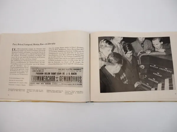 Buch Auf Konzertreise Leipziger Thomanerchor von Horst List 1957