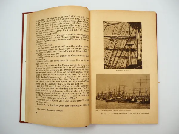 Buch Seeteufel Felix Graf von Luckner mit Widmung 1943 Halle Saale neu gebunden