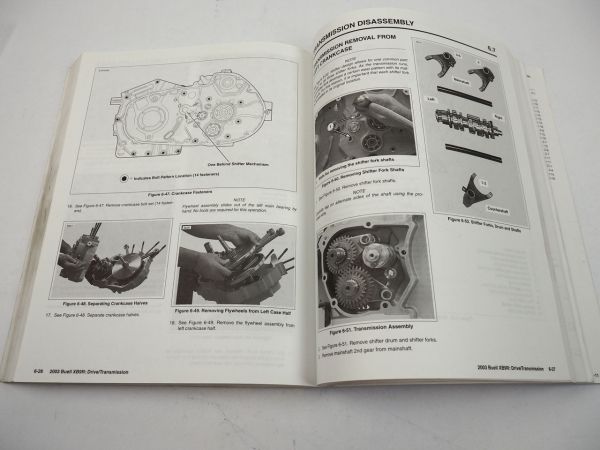 Buell Firebolt XB9R Service Repair Shop Manual 2003 Official Factory Book