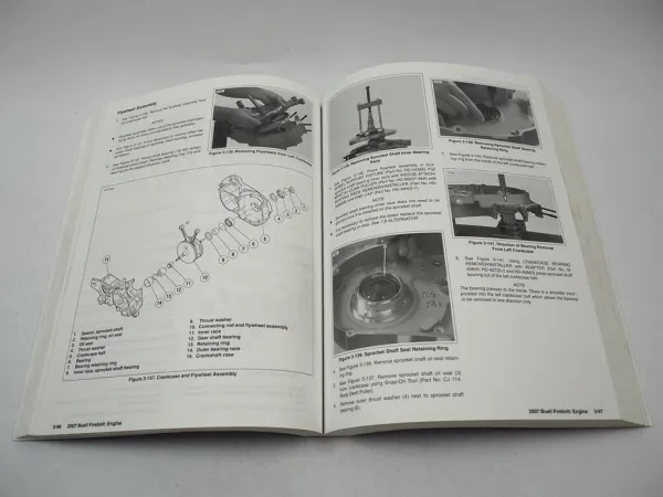 Buell Firebolt XB9R XB12R 2007 Service Manual Werkstatthandbuch Reparatur
