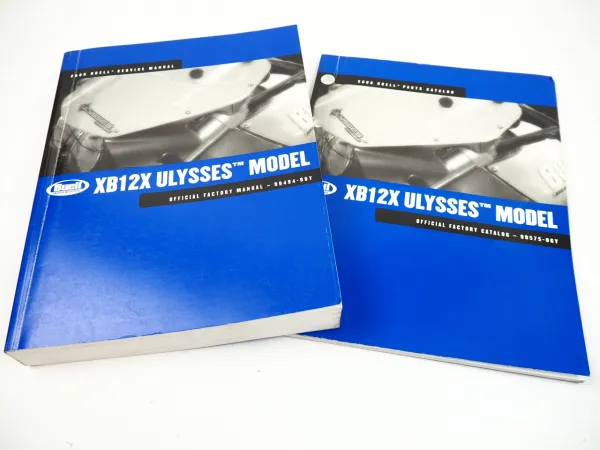Buell XB12X Ulysses DX 2006 Service Manual and Parts List Catalog