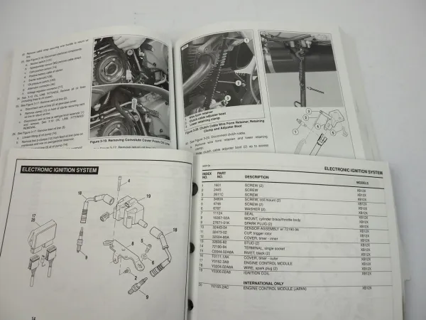 Buell XB12X Ulysses DX 2006 Service Manual and Parts List Catalog
