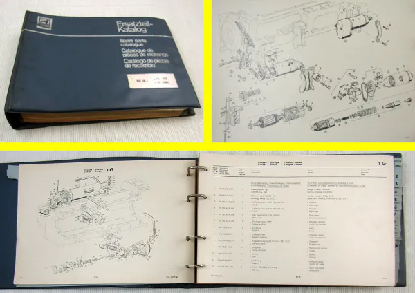 Büssing BS16L L16-185 L16-240 Ersatzteilliste Ersatzteilkatalog Parts List 67/68