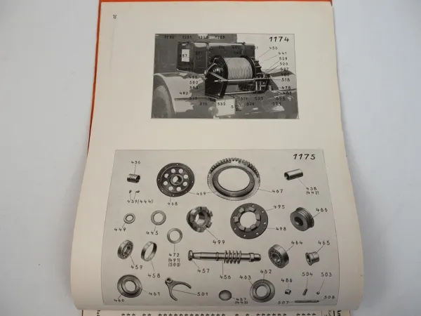 Büssing NAG Typ ES Eilschlepper Fahrgestell Ersatzteilkatalog 1936