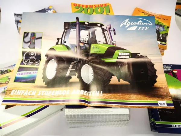 ca 1400 Original Prospekte Deutz Fahr Traktoren & Mähdrescher 1996 - 2018