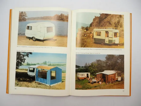 Camping Wohnanhänger Wie helfe ich mir selbst Reparaturanleitung DDR 1985 Hunger
