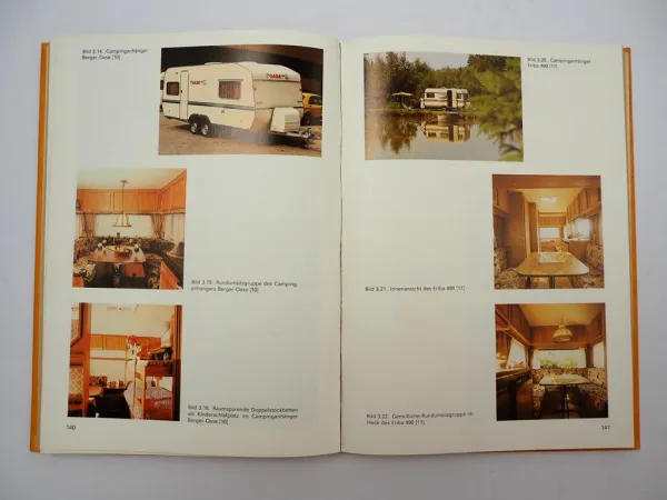 Camping Wohnanhänger Wie helfe ich mir selbst Reparaturanleitung DDR 1985 Hunger